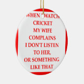 KRICKET KERAMIK ORNAMENT (Rechts)
