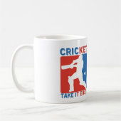 KRICKET MACHT ES LEICHT - KRICKET LOVER KAFFEETASSE (Links)