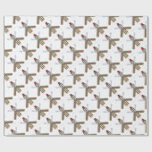 Kricket-Packpapier Geschenkpapier (Flach)