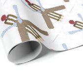 Kricket-Packpapier Geschenkpapier (Rolleneckpunkt)
