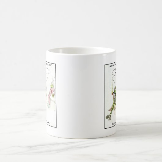 Kricket Pick-up Lines Funny Kaffeetasse (Mittel)