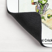 Kricket Pick-up Lines Funny Mousepad (Ecke)