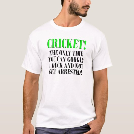KRICKET Shirts, T - Shirts und Geschenke! (Vorderseite)