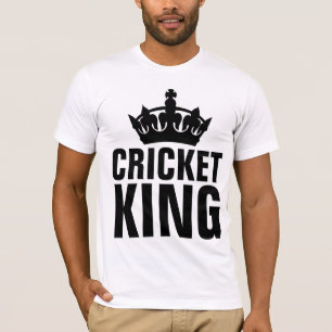 KRICKET-SPIEL, KRICKET-KÖNIG-T - Shirt
