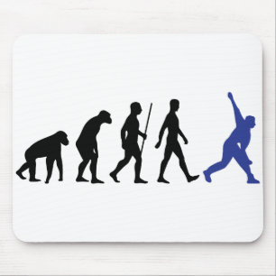 Kricket-Spieler-EvolutionBowler Mousepad