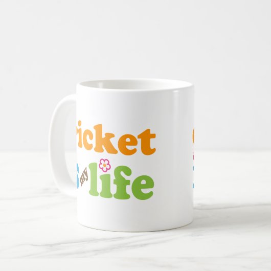 Kricket-Spieler-Geschenk-Mädchen Kaffeetasse