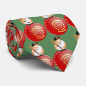 Kricket-Spieler Krawatte (Gerollt)