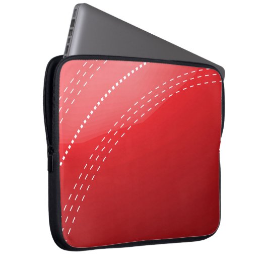 Kricketball Laptopschutzhülle (Vorne Rechts)