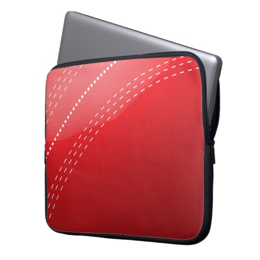 Kricketball Laptopschutzhülle (Vorderseite Links)