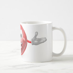 Kricketball-Maskottchen Kaffeetasse