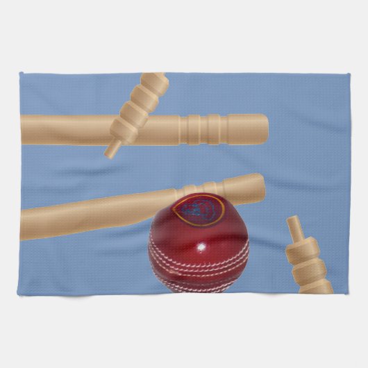 Kricketball-Stoßfänger, Geschirrtuch (Horizontal)