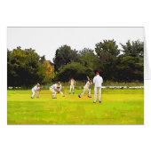 KRICKETKARTE (Vorderseite (Horizontal))