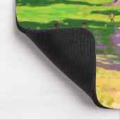 Kricketmatch botanische Gärten Dominica Mousepad (Ecke)
