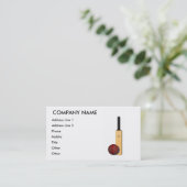 Kricketschläger und Ball Visitenkarte (Stehend Vorderseite)