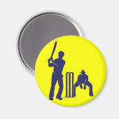 KRICKETSCHLEPPEN UND REF MAGNET (Vorderseite/Rückseite)
