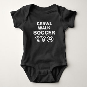 KRIEChe WALK SOCCER Sport-Body für neue Babys Baby Strampler