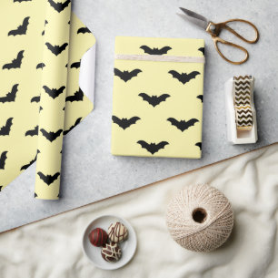 Kriechende Fledermäuse - Nahtloses Wrapping Papier Geschenkpapier