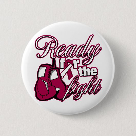 Kriechende Krebslieder bereit für den Kampf Button (Vorderseite)