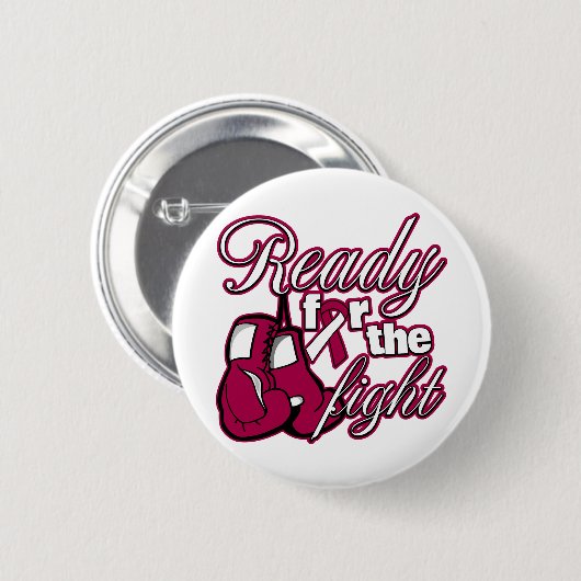 Kriechende Krebslieder bereit für den Kampf Button (Vorne & Hinten)