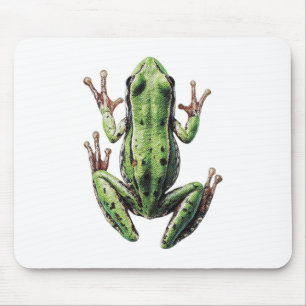 Kriechender Frosch Mousepad