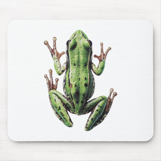 Kriechender Frosch Mousepad (Vorne)