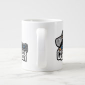 Kriechender Kohlebergmann Jumbo-Tasse (Rückseite)
