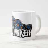 kriechender Kohlebergmann Jumbo-Tasse (Vorderseite Rechts)