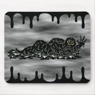 Kriechender Schleim-Hulk seltsame Horror-Kunst Mousepad