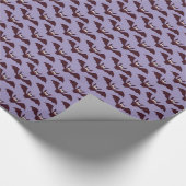 Kriechendes Halloween-Fledermauspapier Geschenkpapier (Ecke)