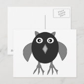 Kriechendes Halloween-Postkarte Postkarte (Vorne/Hinten)