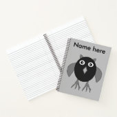 Kriechendes Halloween-SpiralNotebook Notizblock (Innenseite)