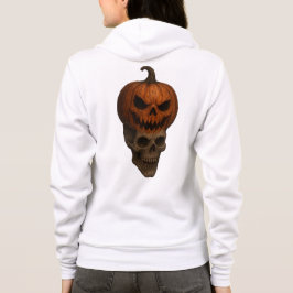 Kriechendes realistisches Halloween-Kürbiskuschels Hoodie