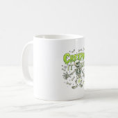 Kriecht es echt Skelett Halloween Knochen Spinne W Kaffeetasse (Vorderseite Links)