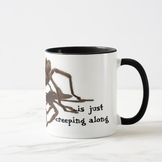 Kriecht heute Tarantula Tasse (Rechts)