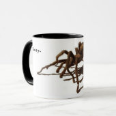 Kriecht heute Tarantula Tasse (Vorderseite Links)