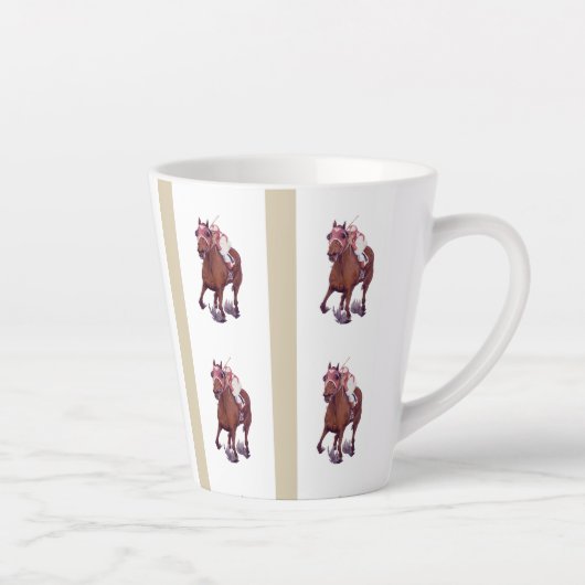 Krieg Admiral verlässt das Seabiscuit Milchtasse (Rechts)