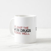 Krieg auf Drogen Kaffeetasse (Vorderseite Links)
