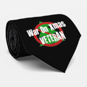 Krieg auf Weihnachtsveteran Krawatte (Gerollt)