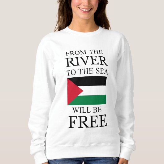Krieg beenden / Gaza und Palästina unterstützen Sweatshirt (Vorderseite)