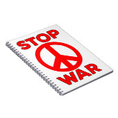 Krieg beenden notizblock (Rechte Seite)