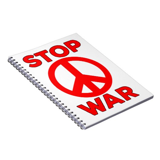 Krieg beenden notizblock (Rechte Seite)