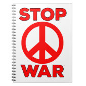 Krieg beenden notizblock (Vorderseite)