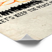 Krieg beenden poster (Ecke)