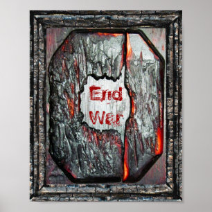 Krieg beenden poster