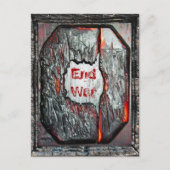 Krieg beenden postkarte (Vorderseite)