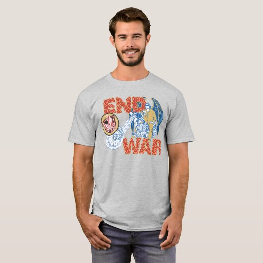 Krieg beenden T-Shirt (Vorne ganz)