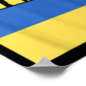 Krieg beenden - Ukraine Poster (Ecke)