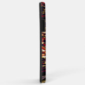 Krieg der goldenen Bänder gegen Rot, in dunklem Fo Case-Mate iPhone Hülle (Hinten/Rechts)