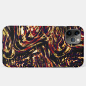 Krieg der goldenen Bänder gegen Rot, in dunklem Fo Case-Mate iPhone Hülle (Rückseite (Horizontal))