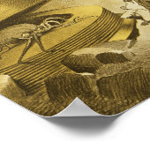 Krieg der Marsianer gegen die SciFi-Außerirdischen Poster (Ecke)